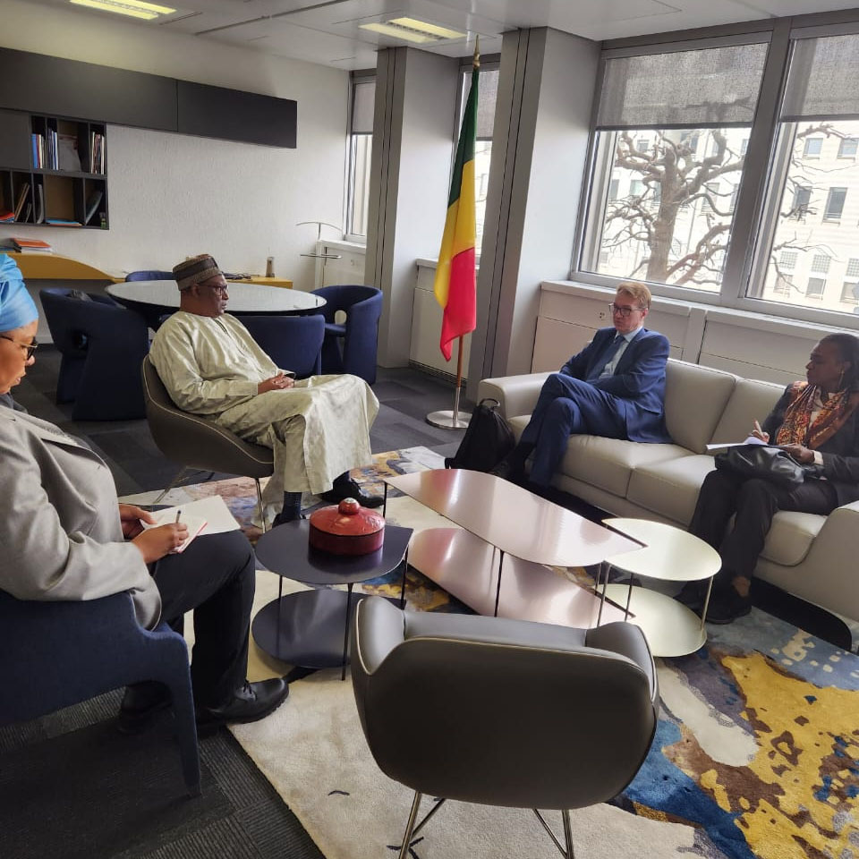 Rencontre entre son Excellence l&#039;Ambassadeur Tounkara et M. de Villeroches 